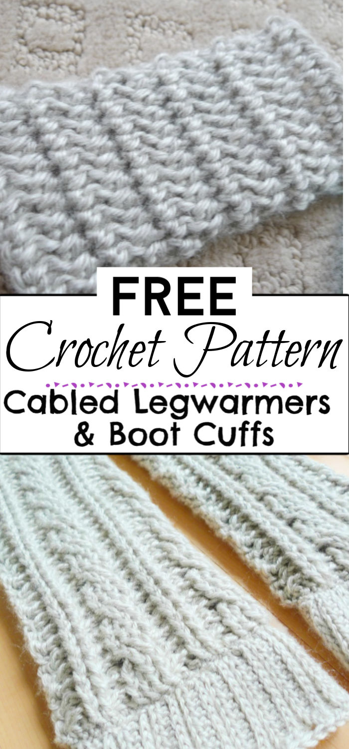 16 Free Crochet Leg Warmers Pattern Crochet with Patterns