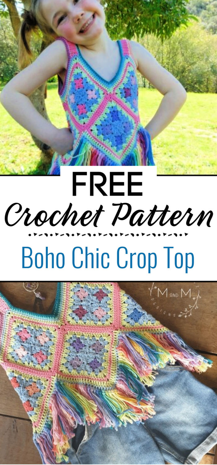 13 Crochet Boho Tank Top Free Pattern - Crochet With Patterns