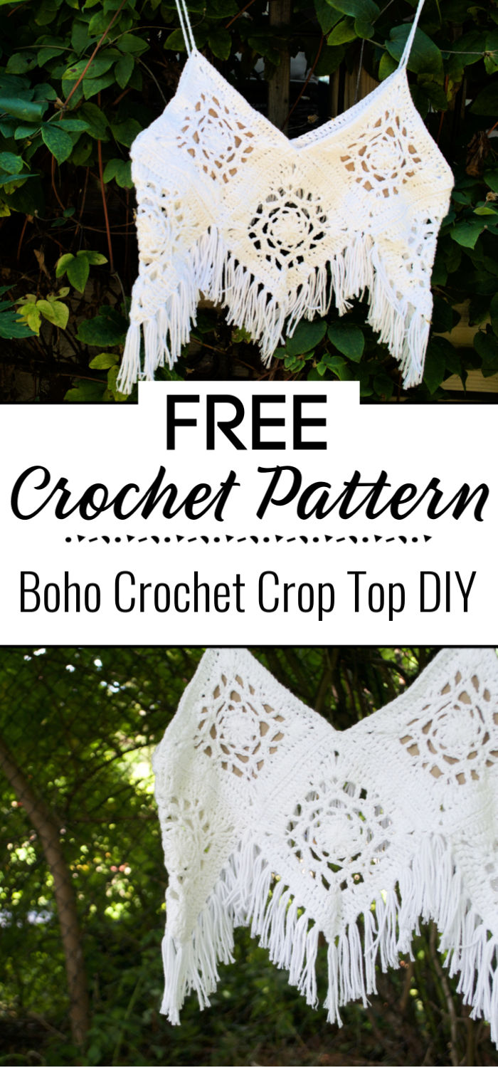 13 Crochet Boho Tank Top Free Pattern Crochet with Patterns