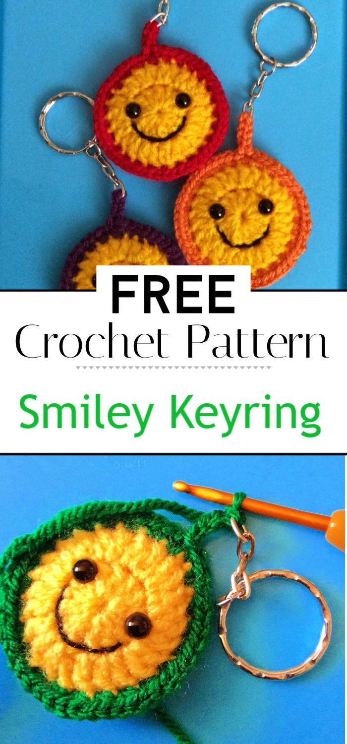 17 KeyChain Crochet Patterns - Crochet With Patterns