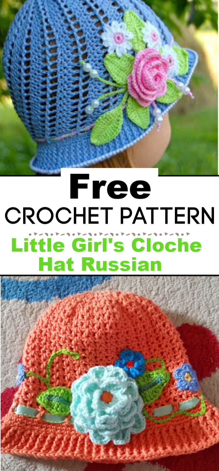 little girls cloche hat