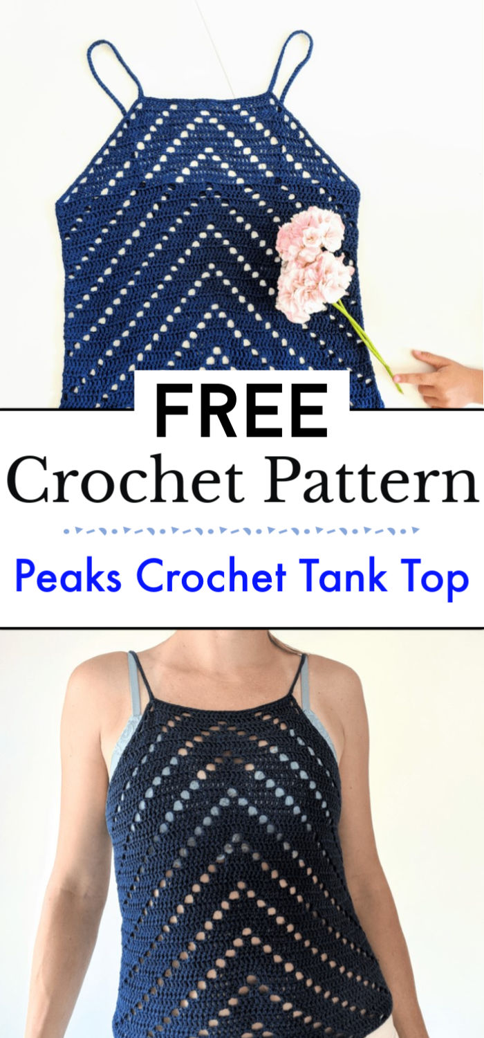 10 Crochet Tank Top Patterns For Summer - Crochet With Patterns