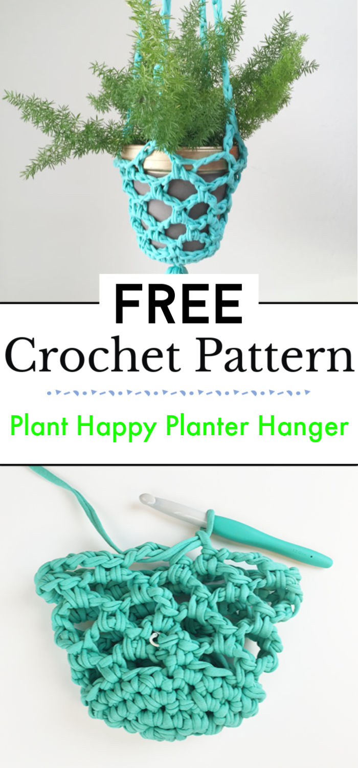 10 Free Crochet Flower Pot Patterns - Crochet with Patterns