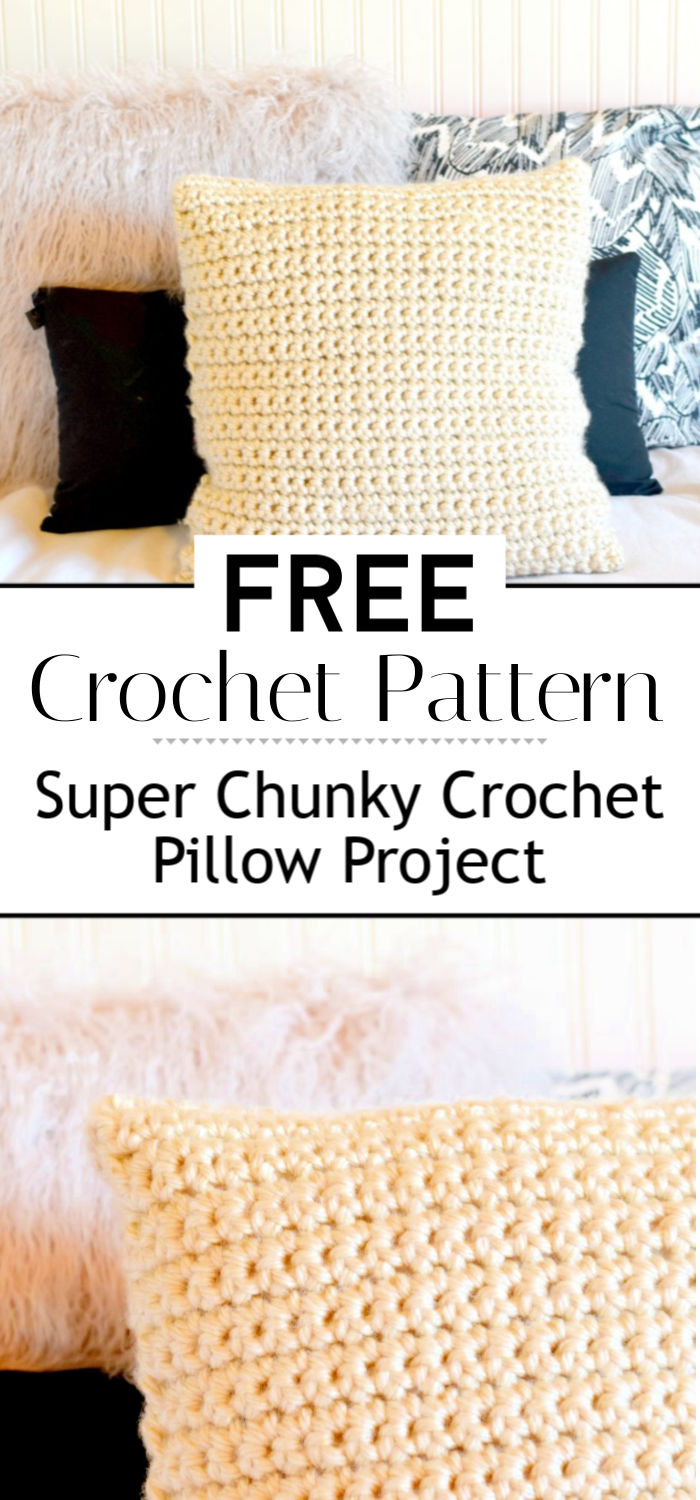 12 Crochet Pillow Patterns Free - Crochet with Patterns