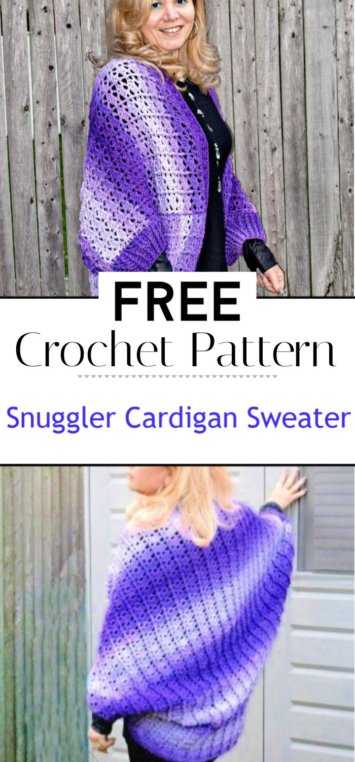 10 Easy Crochet Cardigan Patterns for Women - Crochet with Patterns