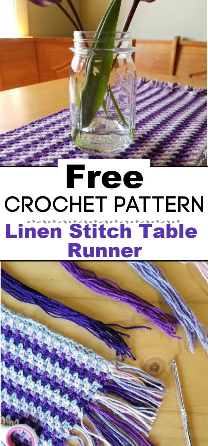 11 Free Crochet Table Runner Pattern - Crochet with Patterns